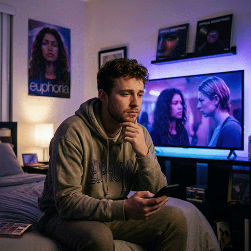 Derrick Hummel, 24, former Euphoria superfan