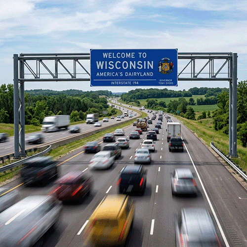 newz wi il border